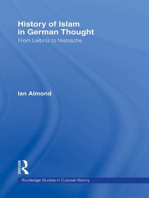 cover image of History of Islam in German Thought